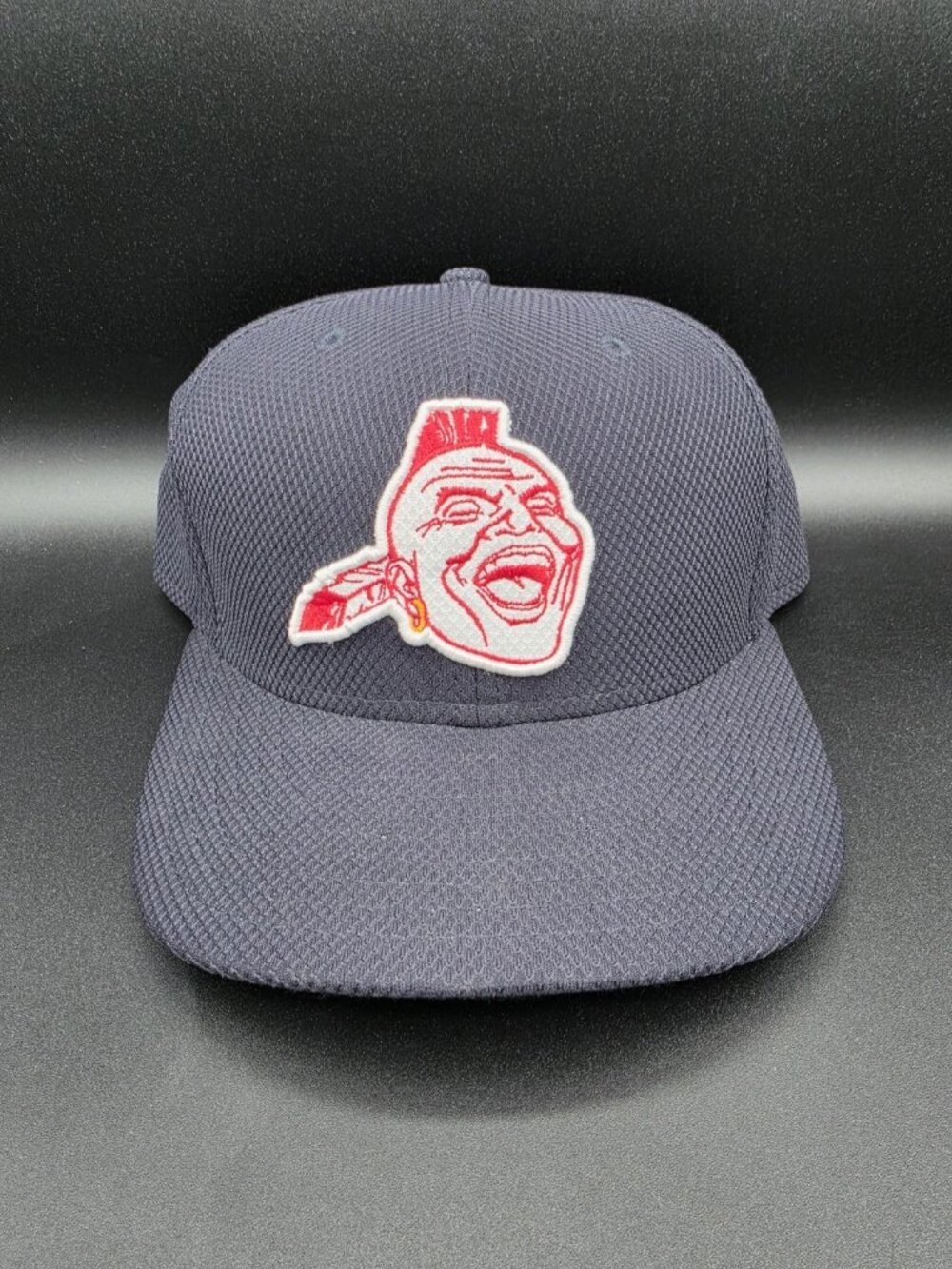 Rare Banned Logo Atlanta Braves New Era 59fifty Chief Noc A Homa 7 3/8 EUC